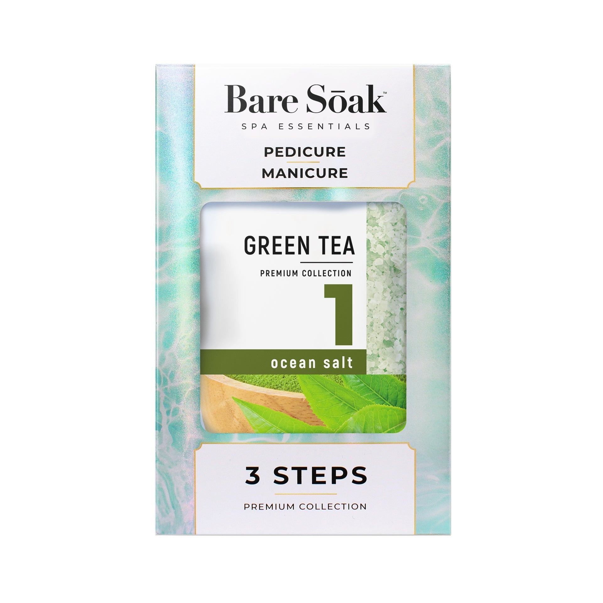 Bare Soak 3 Steps - Green Tea (95 kits)