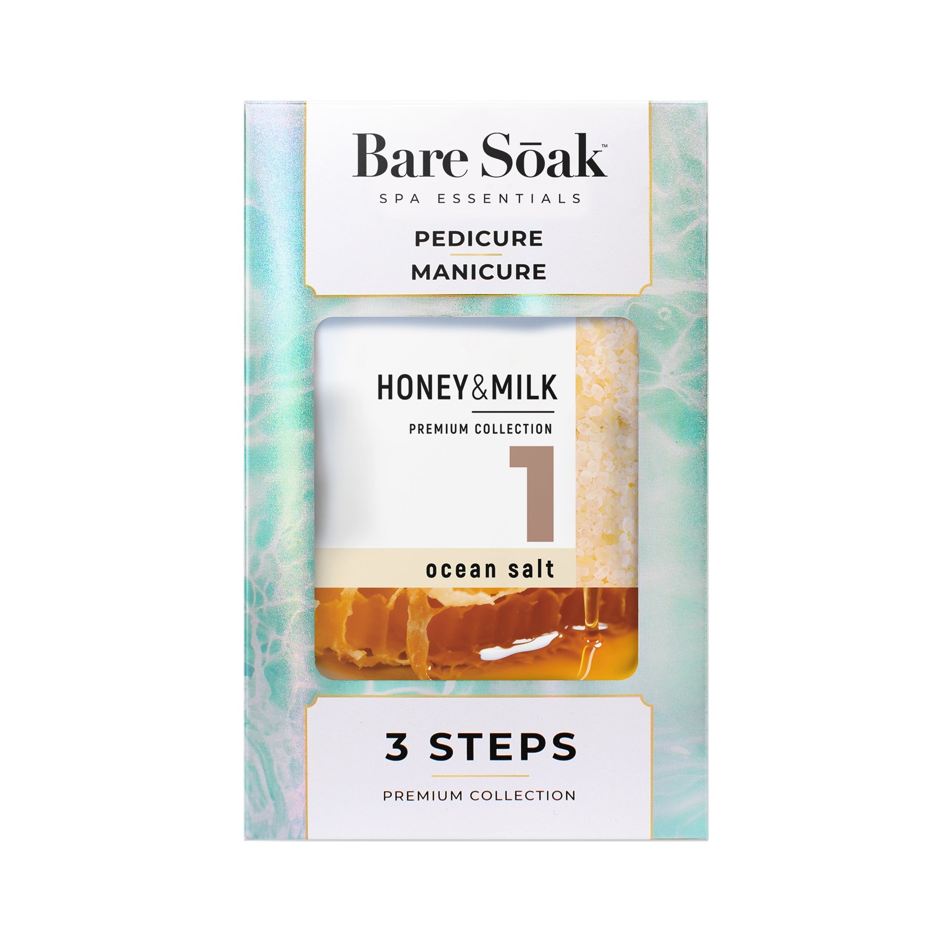 Bare Soak 3 Steps - Honey & Milk (95 kits)