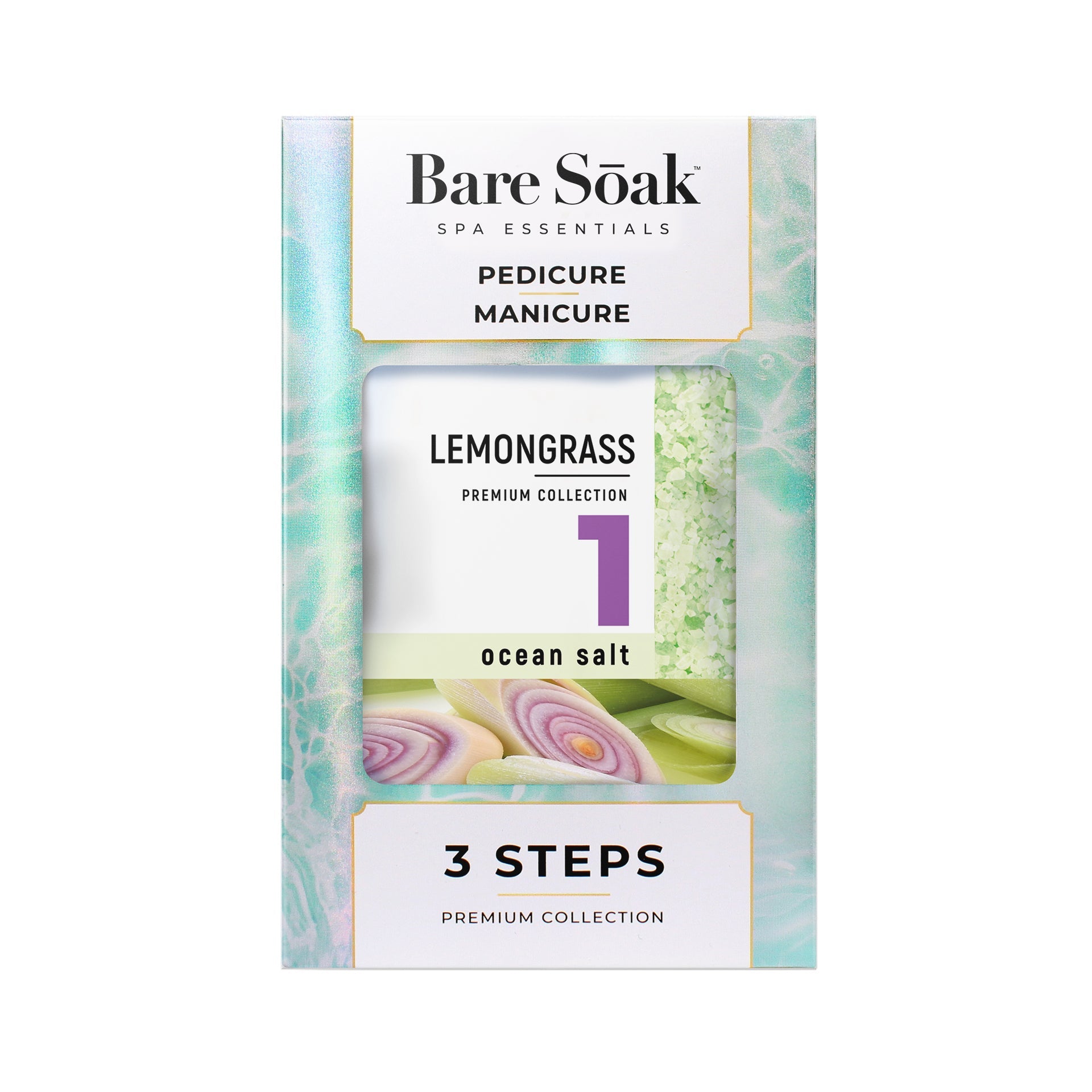 Bare Soak 3 Steps - Lemongrass (95 kits)