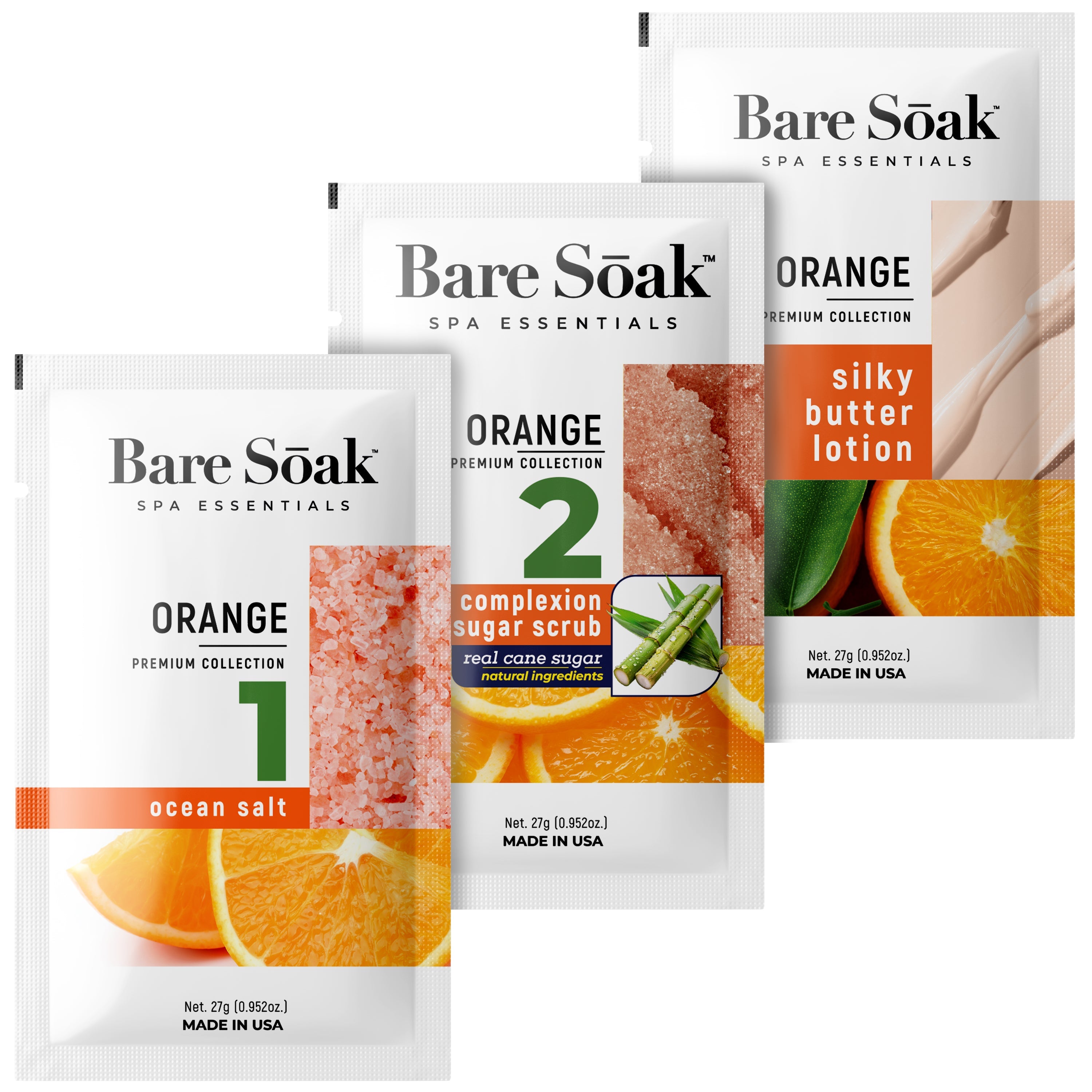 Bare Soak 3 Steps - Orange (95 kits)