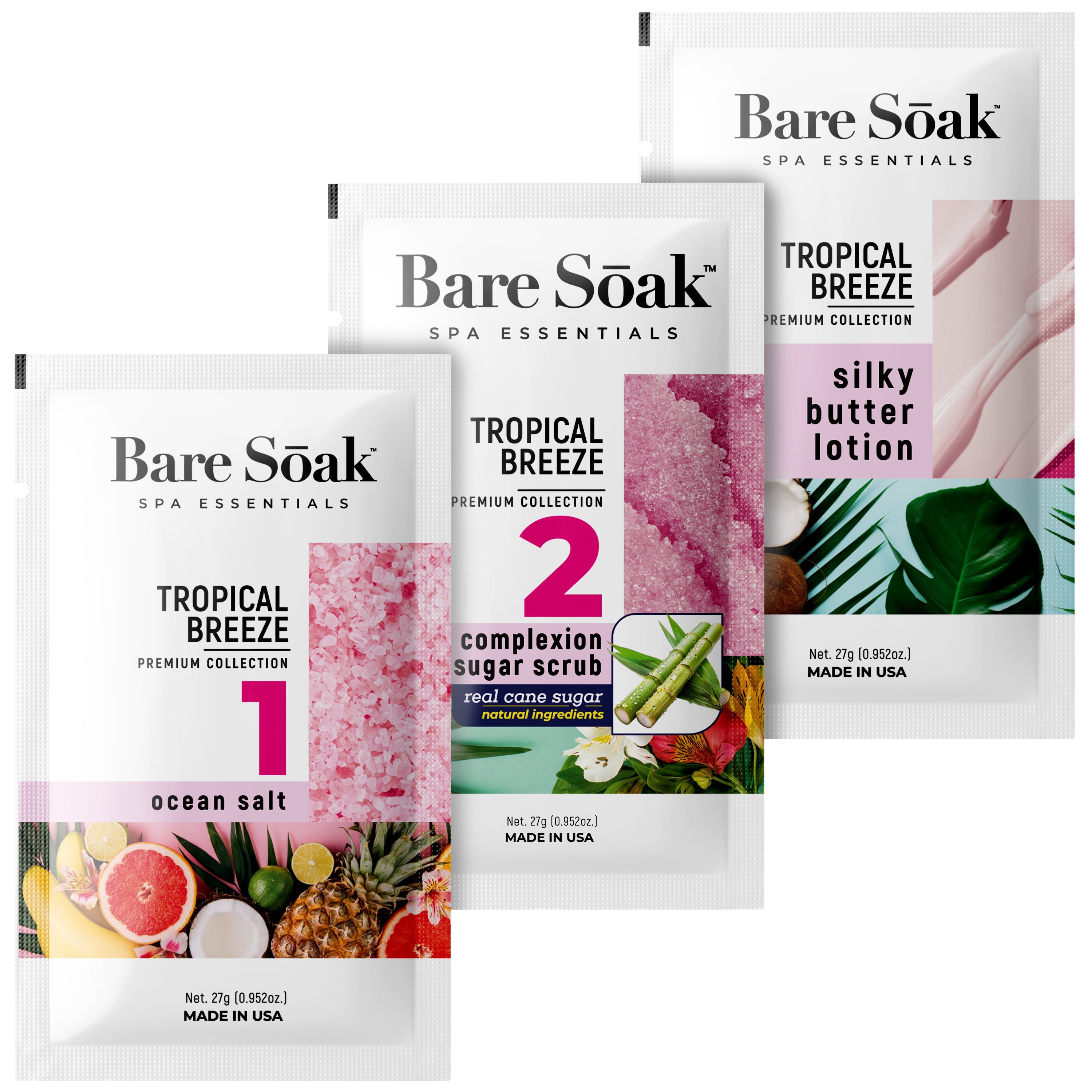 Bare Soak 3 Steps - Tropical Breeze (95 kits)