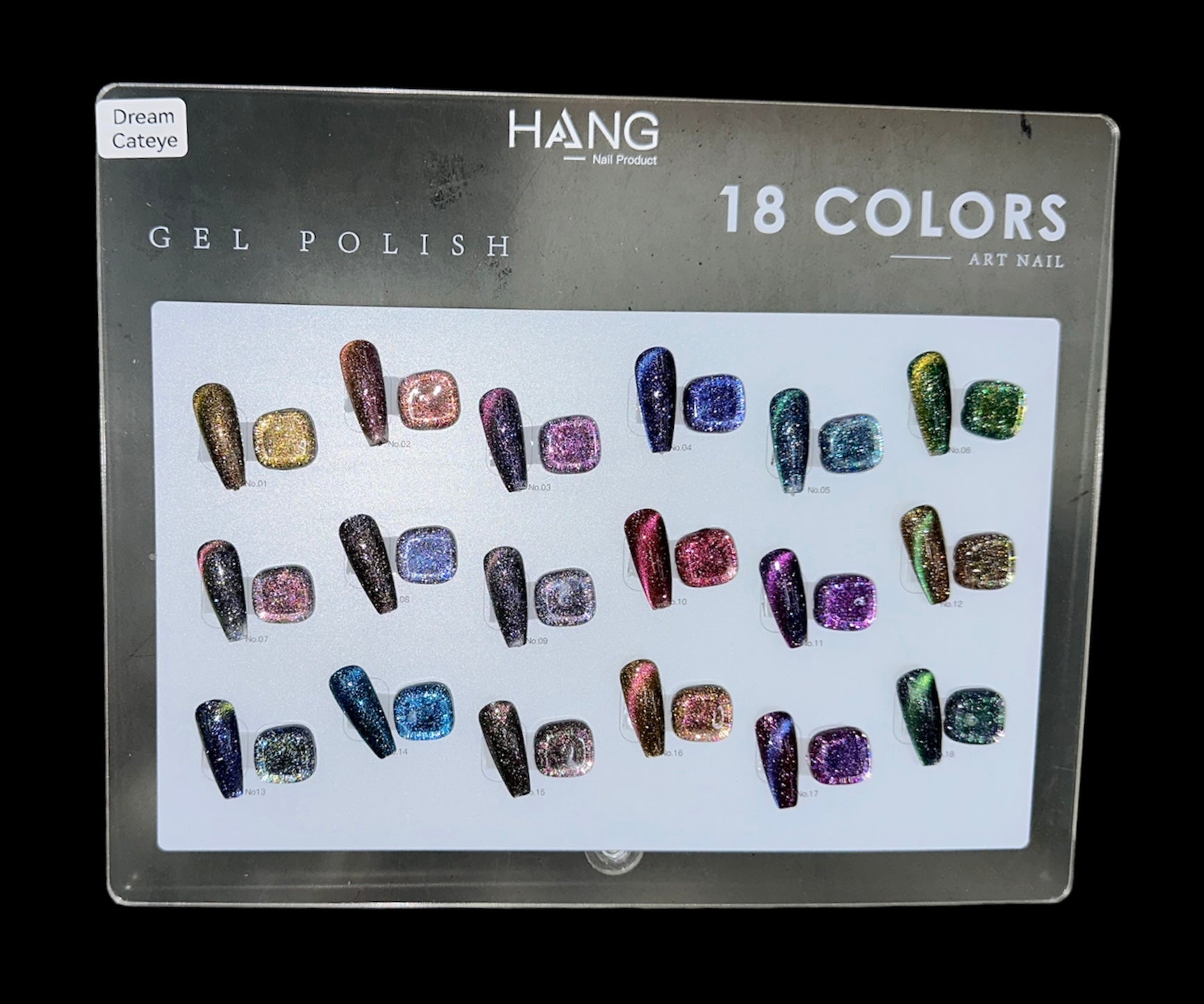 Hang Gel X Dream Cat-eye 18 Colors Collection.