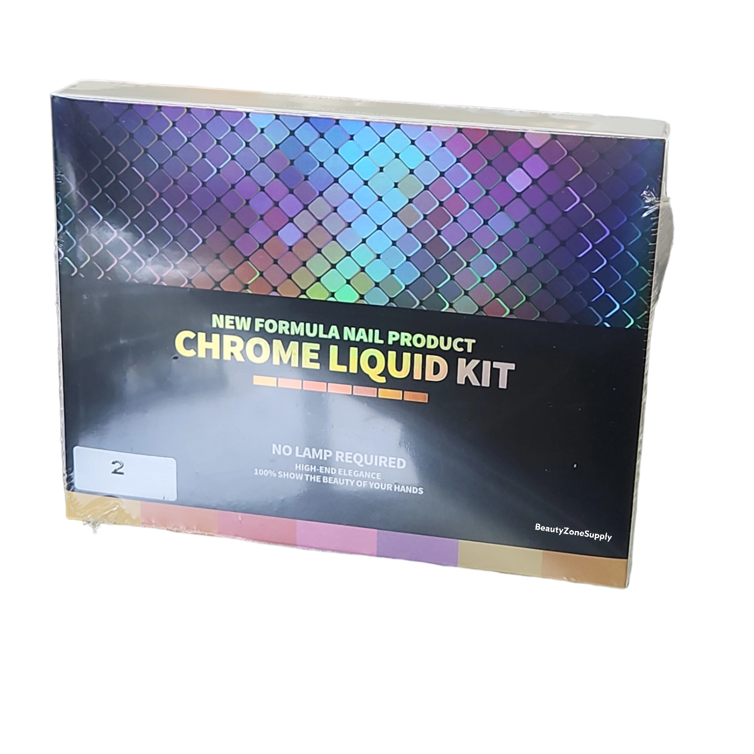 Hang Gel x 6 bottle Chrome Liquid Kit 2